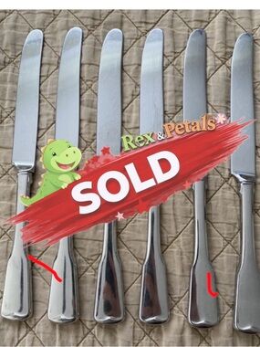 Oneida American Colonial Flatware Knives Set